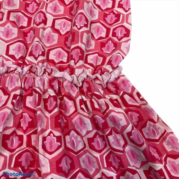 Girls‎ Tea “Fatima” Pink Drop Waist Dress Size 3 - Picture 4 of 10